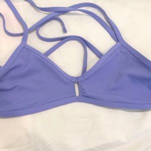 Jolyn light purple swim top